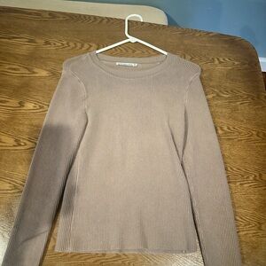 Ribbed Long Sleeve Top